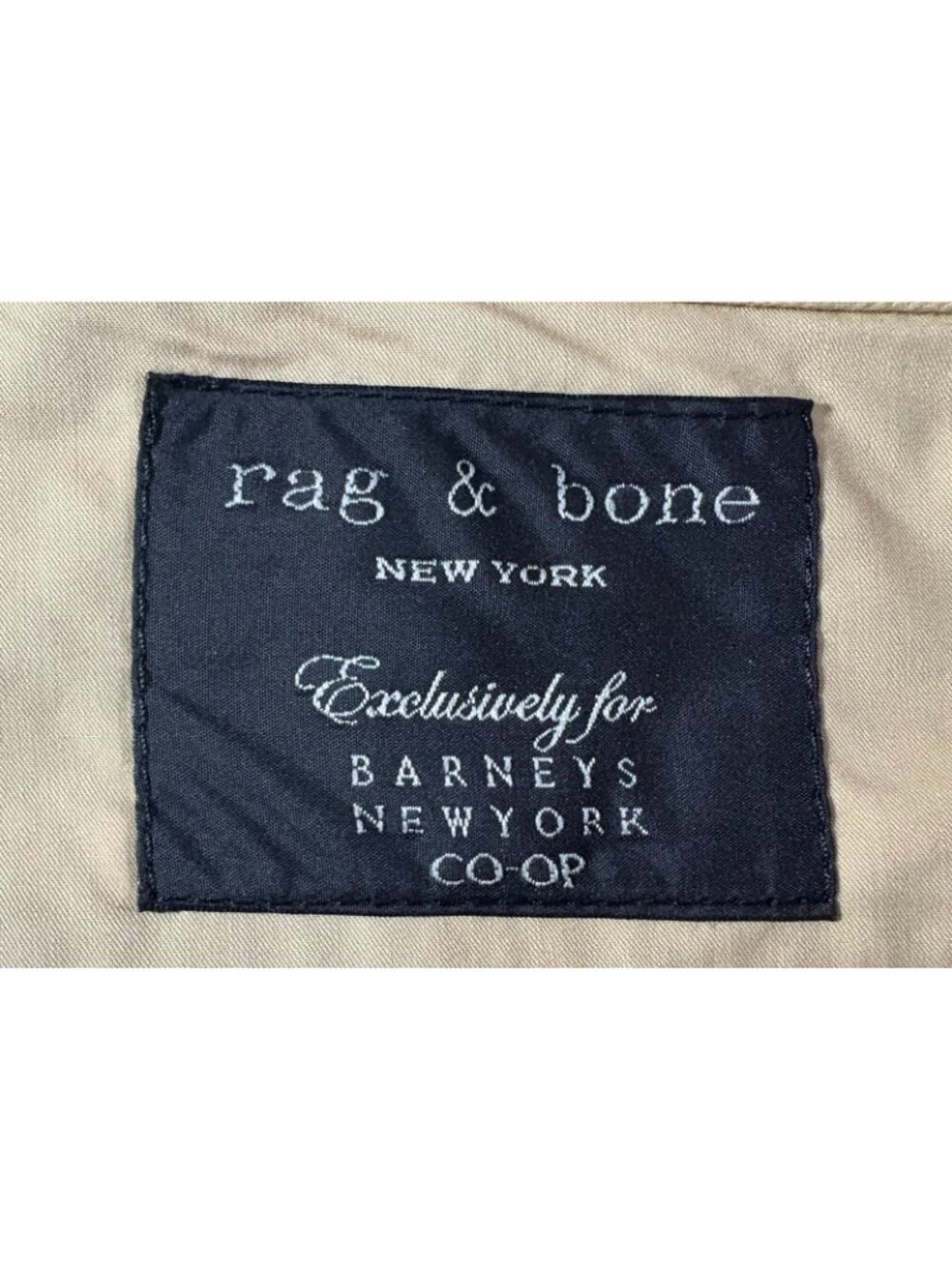 Rag & Bone x Barneys Wool Dress Pants size 32 color navy made in USA - Picture 2 of 7